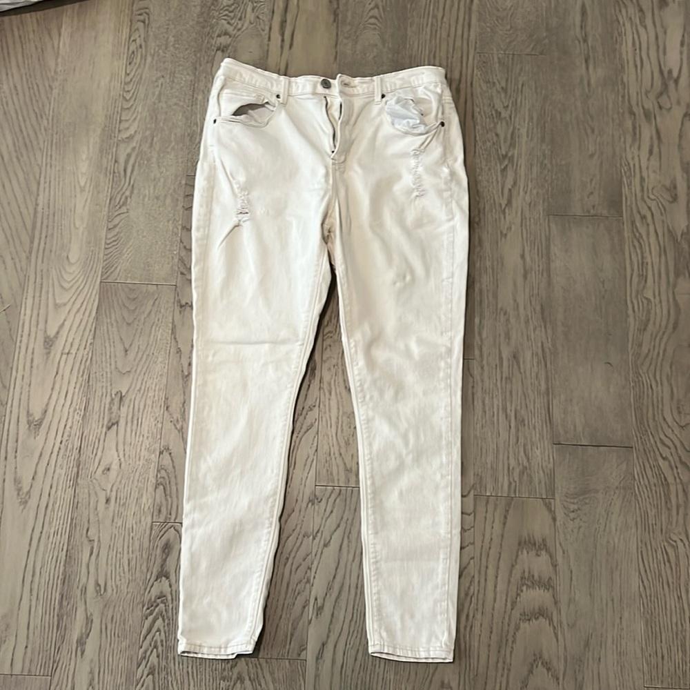 White Denim Jegging